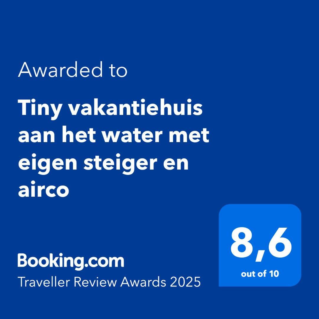 Tiny Vakantiehuis Aan Het Water Met Eigen Steiger En Airco 坎彭 外观 照片